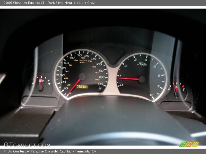 Dark Silver Metallic / Light Gray 2006 Chevrolet Equinox LT