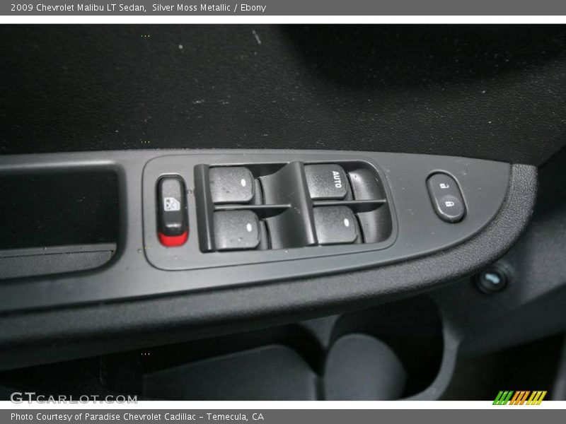 Silver Moss Metallic / Ebony 2009 Chevrolet Malibu LT Sedan