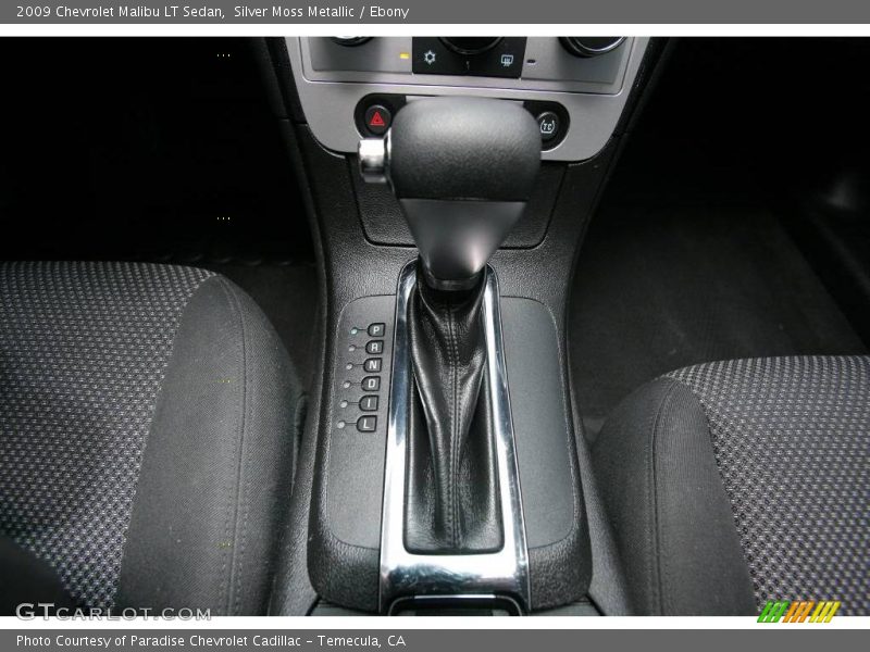 Silver Moss Metallic / Ebony 2009 Chevrolet Malibu LT Sedan
