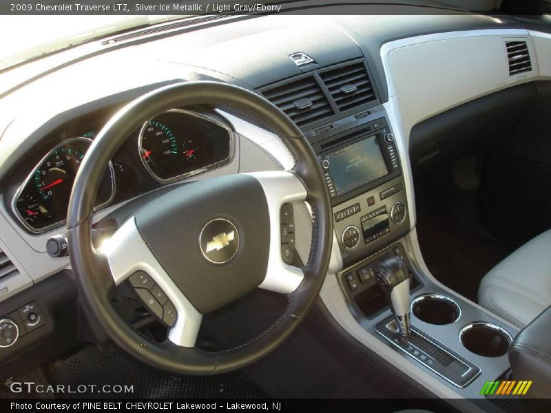 Silver Ice Metallic / Light Gray/Ebony 2009 Chevrolet Traverse LTZ