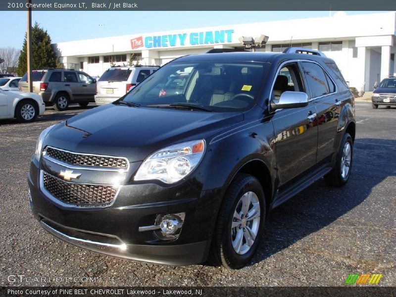Black / Jet Black 2010 Chevrolet Equinox LT