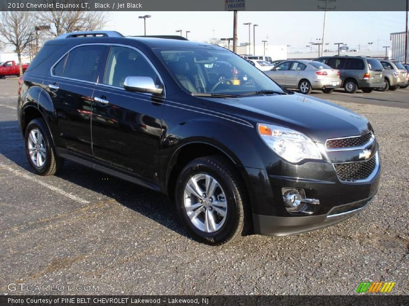 Black / Jet Black 2010 Chevrolet Equinox LT
