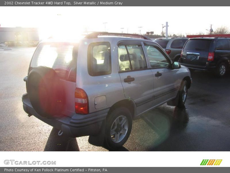 Silver Metallic / Medium Gray 2002 Chevrolet Tracker 4WD Hard Top