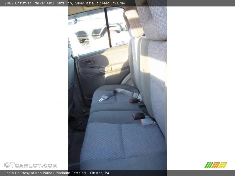Silver Metallic / Medium Gray 2002 Chevrolet Tracker 4WD Hard Top