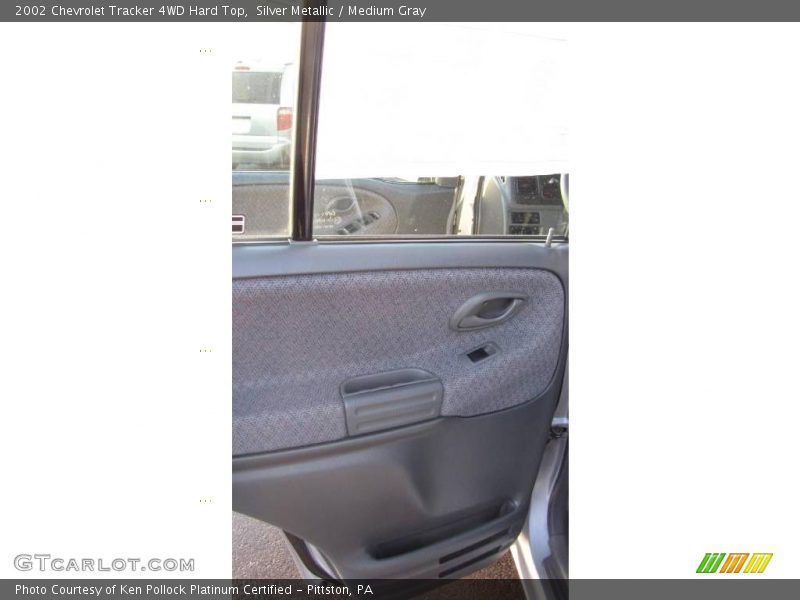 Silver Metallic / Medium Gray 2002 Chevrolet Tracker 4WD Hard Top