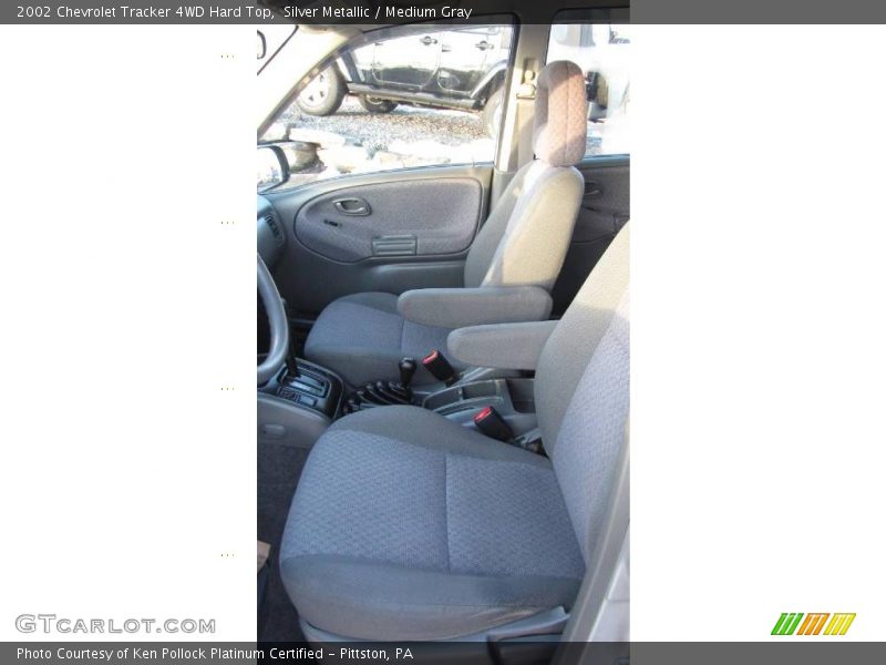 Silver Metallic / Medium Gray 2002 Chevrolet Tracker 4WD Hard Top