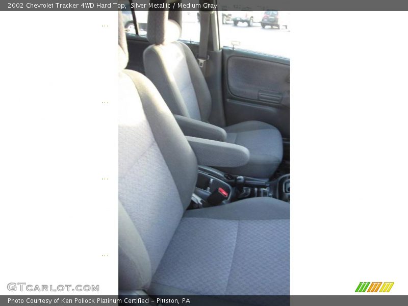 Silver Metallic / Medium Gray 2002 Chevrolet Tracker 4WD Hard Top