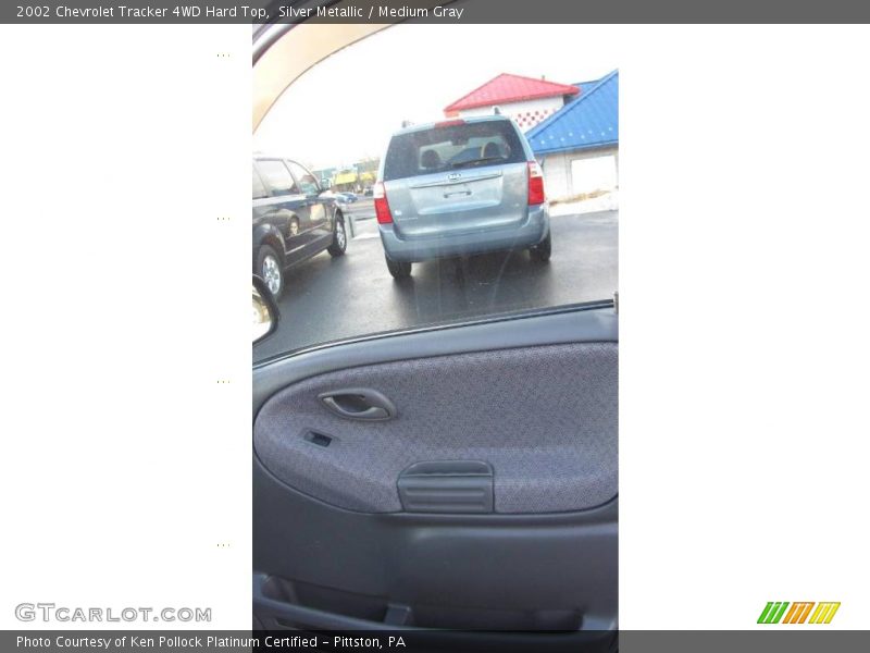Silver Metallic / Medium Gray 2002 Chevrolet Tracker 4WD Hard Top