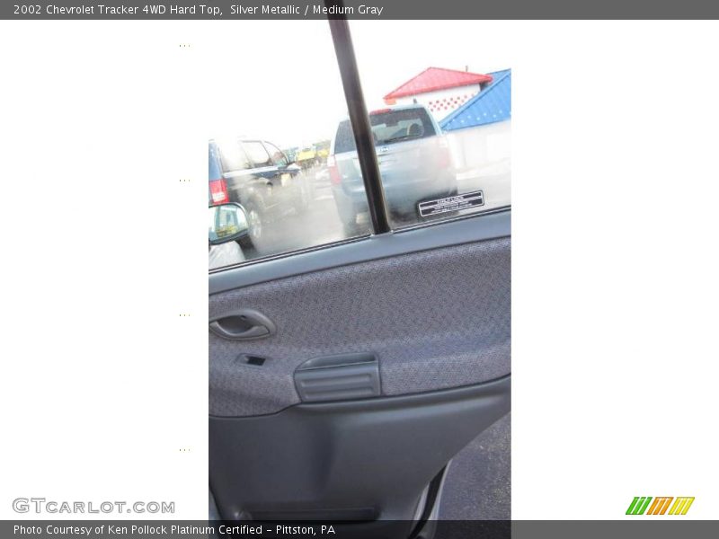 Silver Metallic / Medium Gray 2002 Chevrolet Tracker 4WD Hard Top