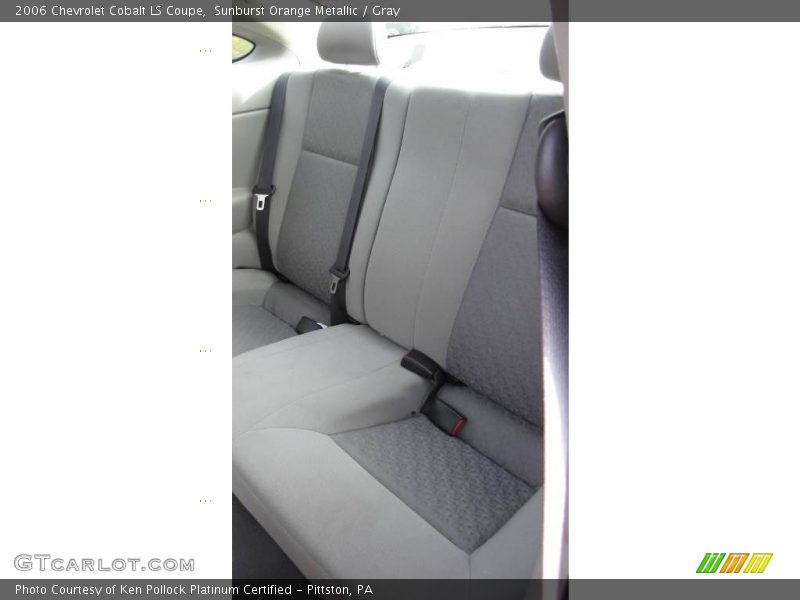 Sunburst Orange Metallic / Gray 2006 Chevrolet Cobalt LS Coupe