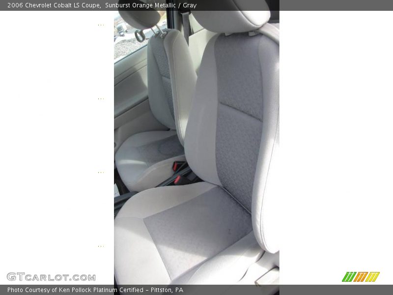Sunburst Orange Metallic / Gray 2006 Chevrolet Cobalt LS Coupe