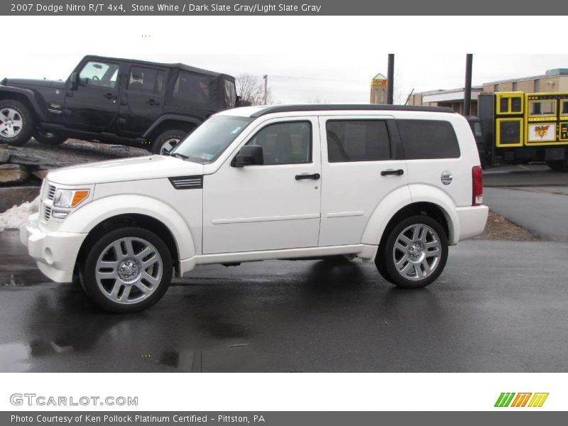 Stone White / Dark Slate Gray/Light Slate Gray 2007 Dodge Nitro R/T 4x4