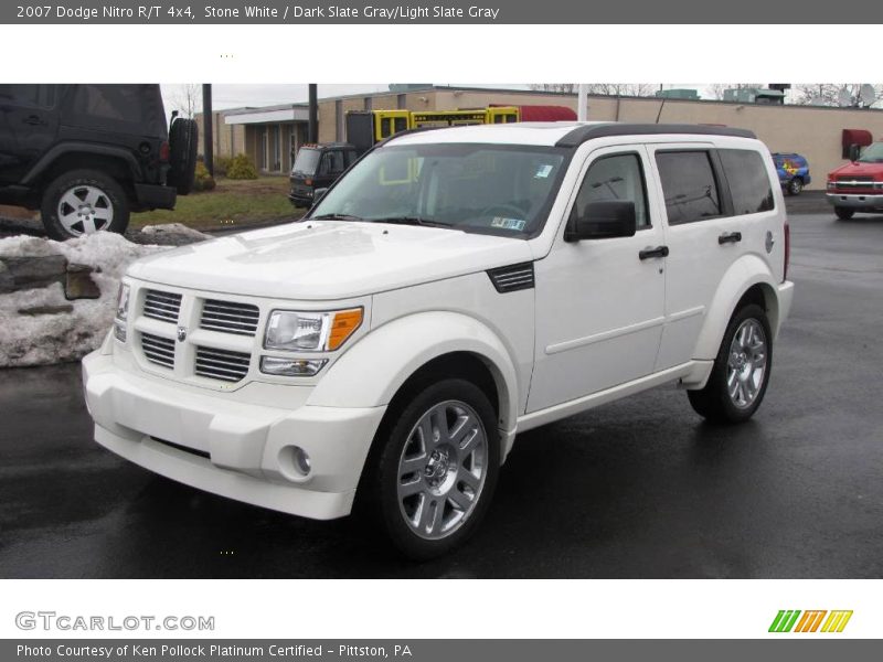 Stone White / Dark Slate Gray/Light Slate Gray 2007 Dodge Nitro R/T 4x4