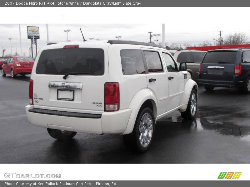 Stone White / Dark Slate Gray/Light Slate Gray 2007 Dodge Nitro R/T 4x4