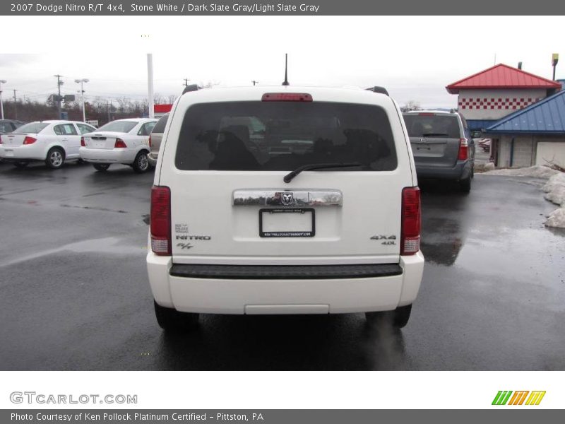 Stone White / Dark Slate Gray/Light Slate Gray 2007 Dodge Nitro R/T 4x4