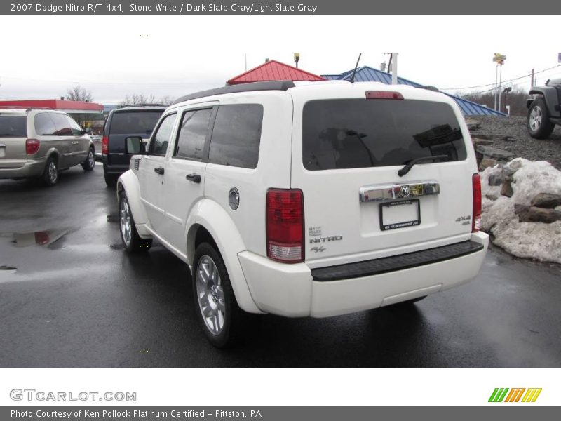 Stone White / Dark Slate Gray/Light Slate Gray 2007 Dodge Nitro R/T 4x4