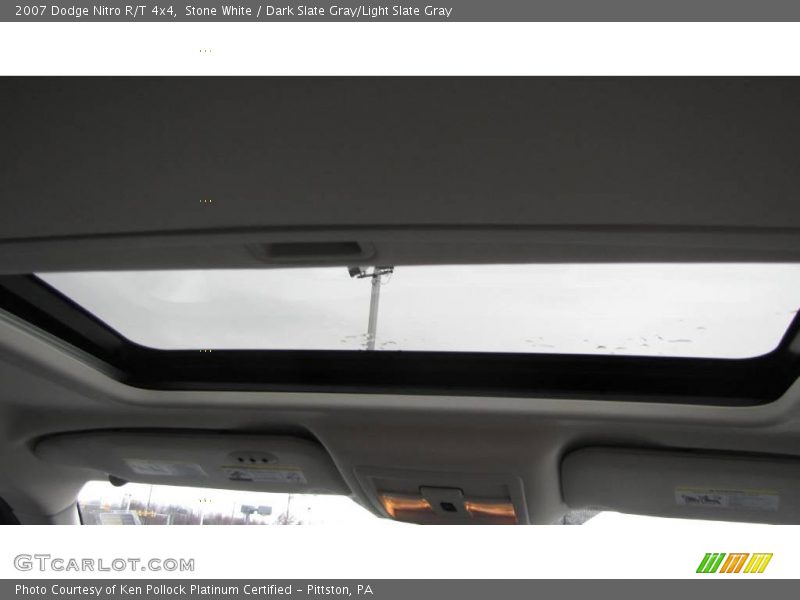 Stone White / Dark Slate Gray/Light Slate Gray 2007 Dodge Nitro R/T 4x4