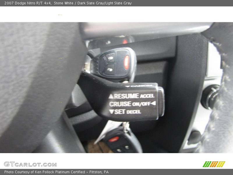 Stone White / Dark Slate Gray/Light Slate Gray 2007 Dodge Nitro R/T 4x4