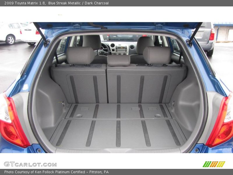 Blue Streak Metallic / Dark Charcoal 2009 Toyota Matrix 1.8