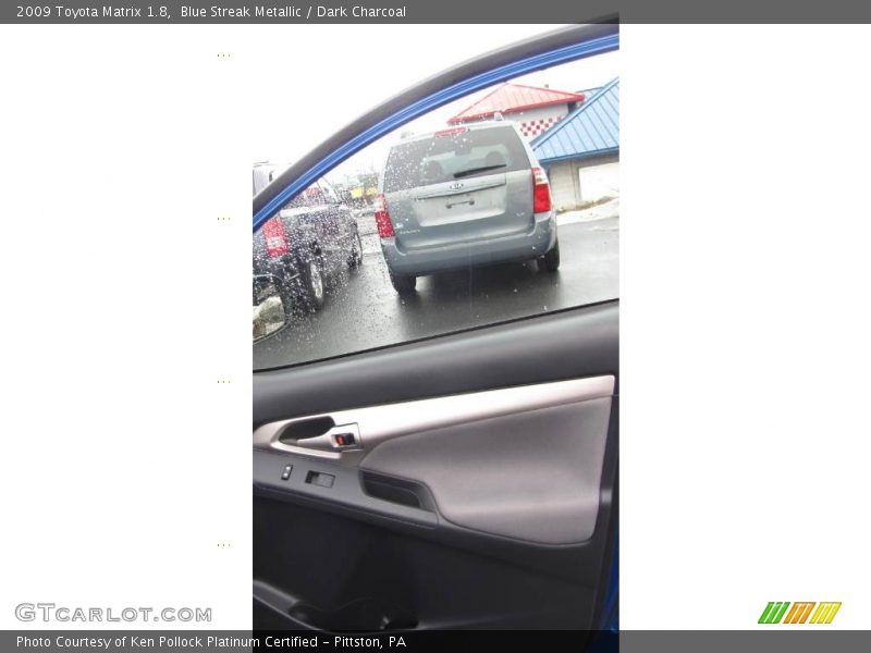 Blue Streak Metallic / Dark Charcoal 2009 Toyota Matrix 1.8