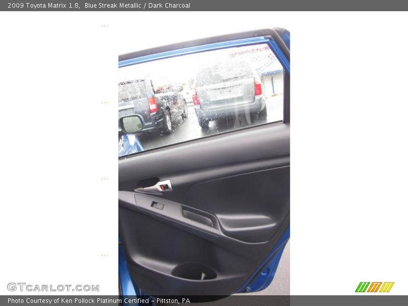 Blue Streak Metallic / Dark Charcoal 2009 Toyota Matrix 1.8