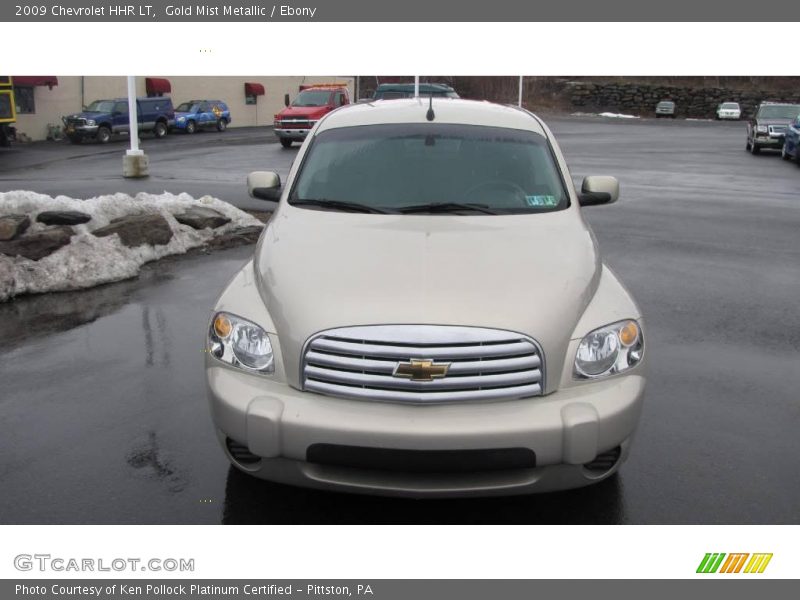 Gold Mist Metallic / Ebony 2009 Chevrolet HHR LT