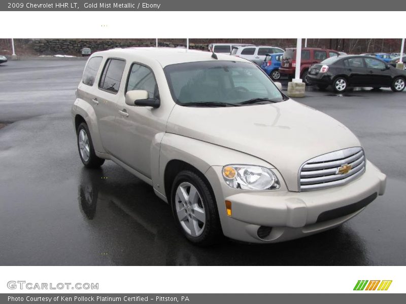 Gold Mist Metallic / Ebony 2009 Chevrolet HHR LT