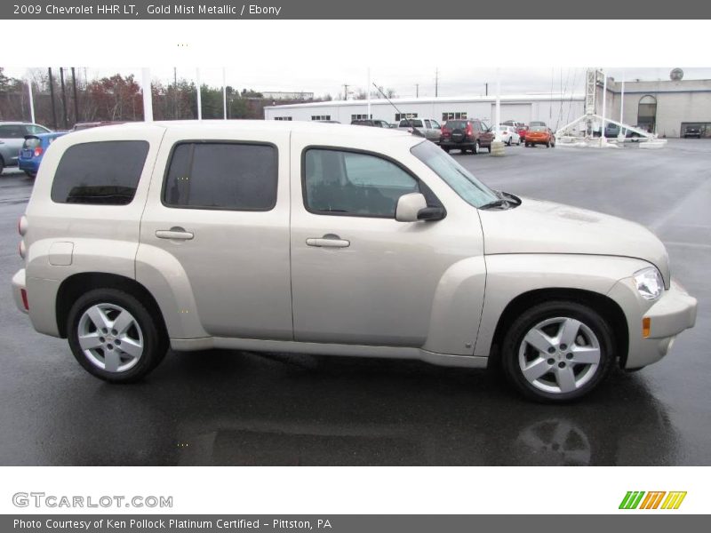Gold Mist Metallic / Ebony 2009 Chevrolet HHR LT