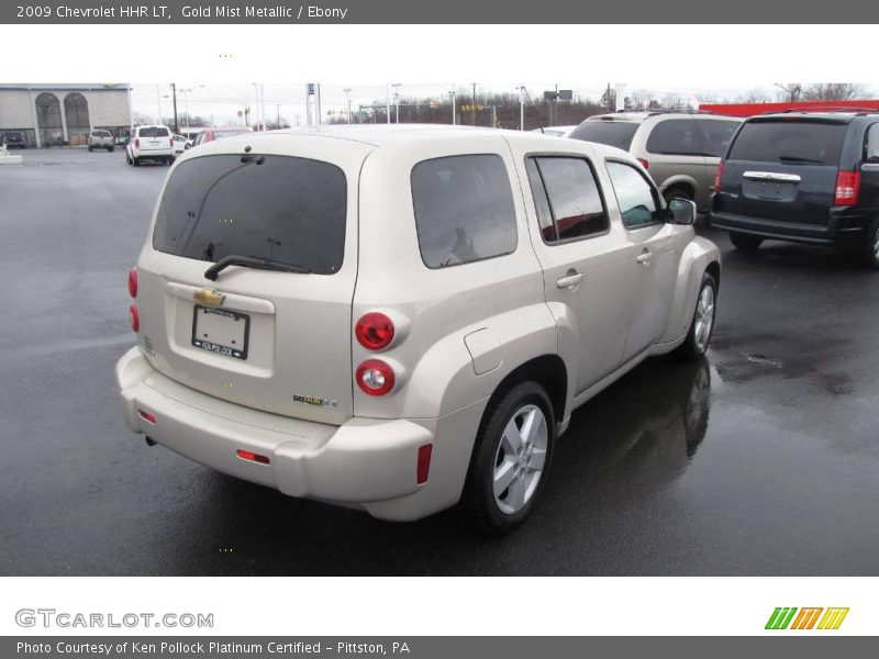 Gold Mist Metallic / Ebony 2009 Chevrolet HHR LT