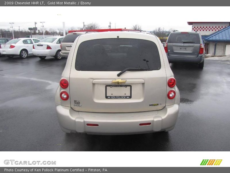 Gold Mist Metallic / Ebony 2009 Chevrolet HHR LT