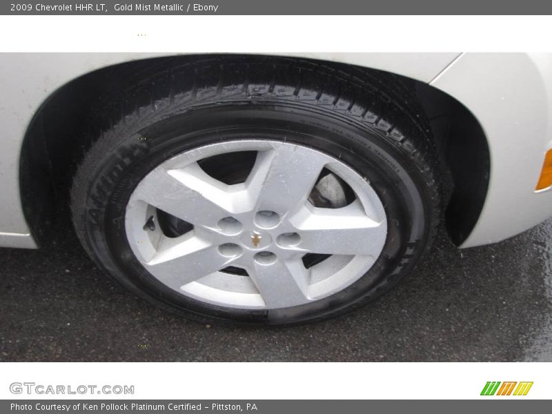 Gold Mist Metallic / Ebony 2009 Chevrolet HHR LT