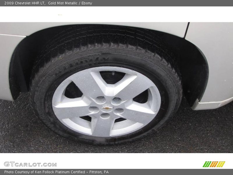 Gold Mist Metallic / Ebony 2009 Chevrolet HHR LT