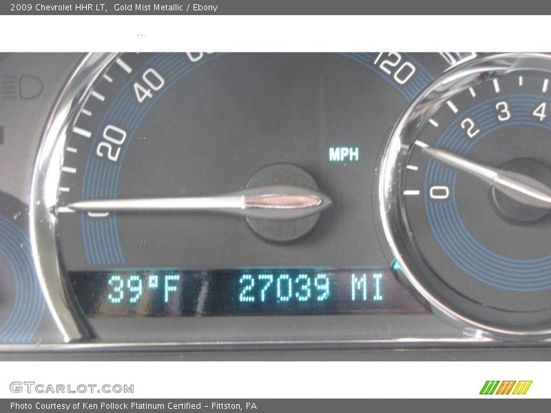 Gold Mist Metallic / Ebony 2009 Chevrolet HHR LT