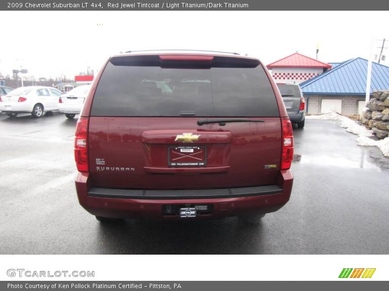 Red Jewel Tintcoat / Light Titanium/Dark Titanium 2009 Chevrolet Suburban LT 4x4