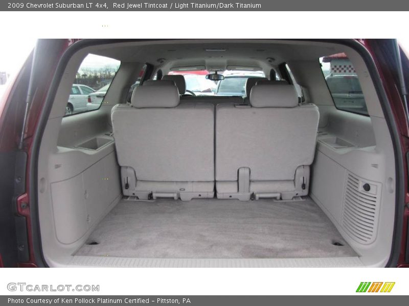 Red Jewel Tintcoat / Light Titanium/Dark Titanium 2009 Chevrolet Suburban LT 4x4