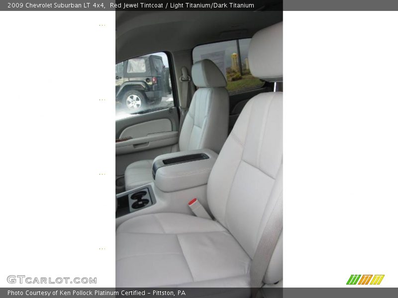 Red Jewel Tintcoat / Light Titanium/Dark Titanium 2009 Chevrolet Suburban LT 4x4