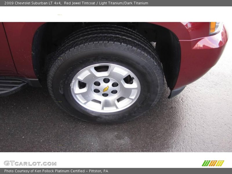 Red Jewel Tintcoat / Light Titanium/Dark Titanium 2009 Chevrolet Suburban LT 4x4
