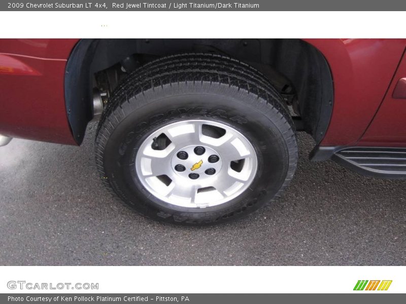 Red Jewel Tintcoat / Light Titanium/Dark Titanium 2009 Chevrolet Suburban LT 4x4