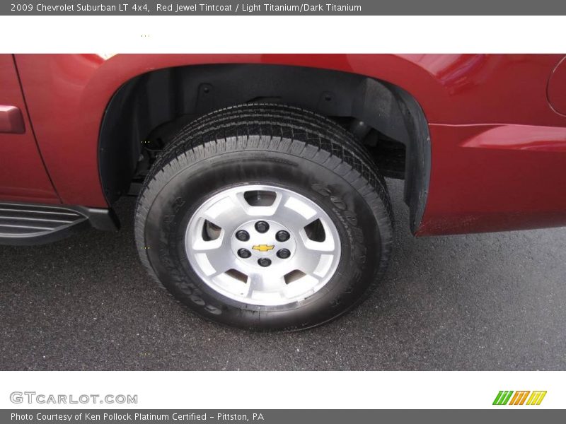 Red Jewel Tintcoat / Light Titanium/Dark Titanium 2009 Chevrolet Suburban LT 4x4
