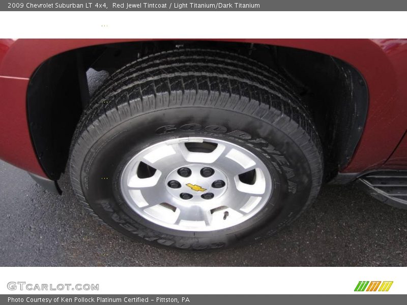Red Jewel Tintcoat / Light Titanium/Dark Titanium 2009 Chevrolet Suburban LT 4x4