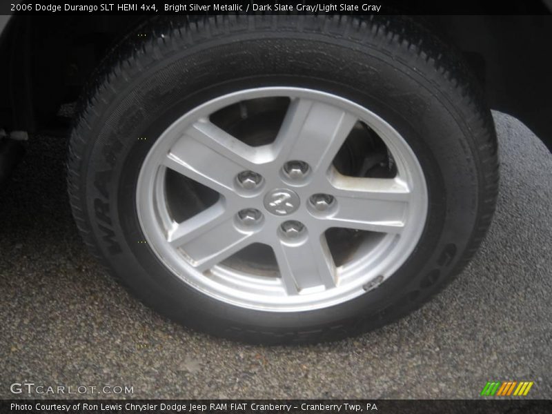Bright Silver Metallic / Dark Slate Gray/Light Slate Gray 2006 Dodge Durango SLT HEMI 4x4