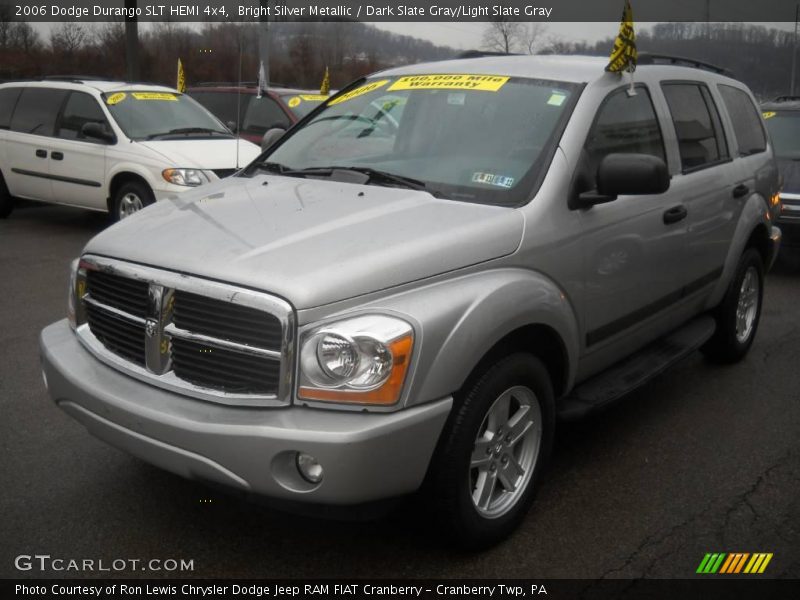 Bright Silver Metallic / Dark Slate Gray/Light Slate Gray 2006 Dodge Durango SLT HEMI 4x4