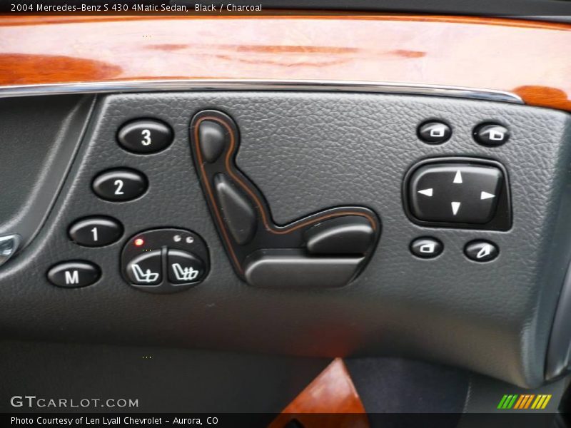 Black / Charcoal 2004 Mercedes-Benz S 430 4Matic Sedan