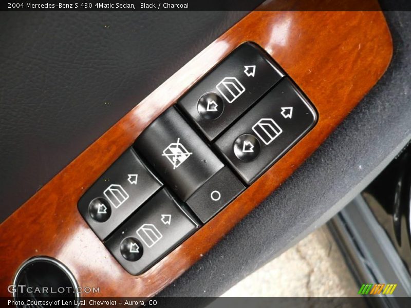 Black / Charcoal 2004 Mercedes-Benz S 430 4Matic Sedan