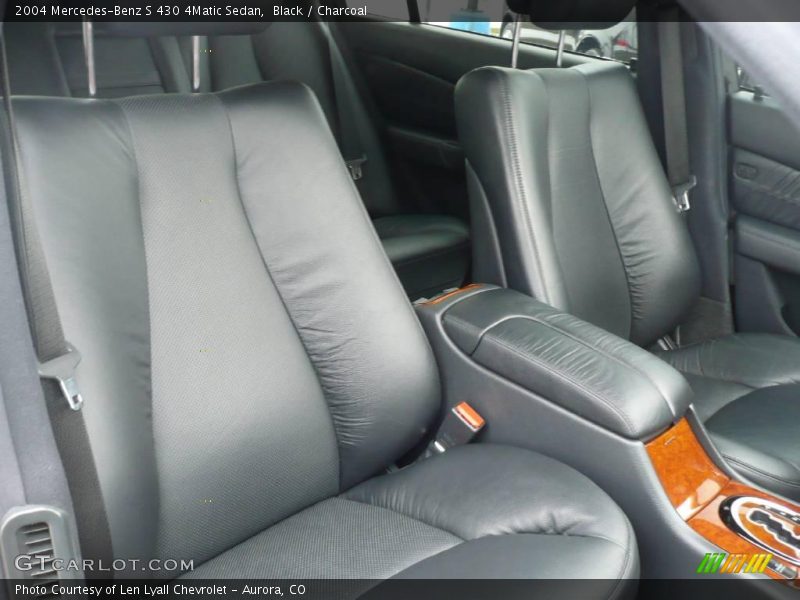 Black / Charcoal 2004 Mercedes-Benz S 430 4Matic Sedan
