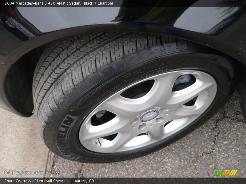 Black / Charcoal 2004 Mercedes-Benz S 430 4Matic Sedan