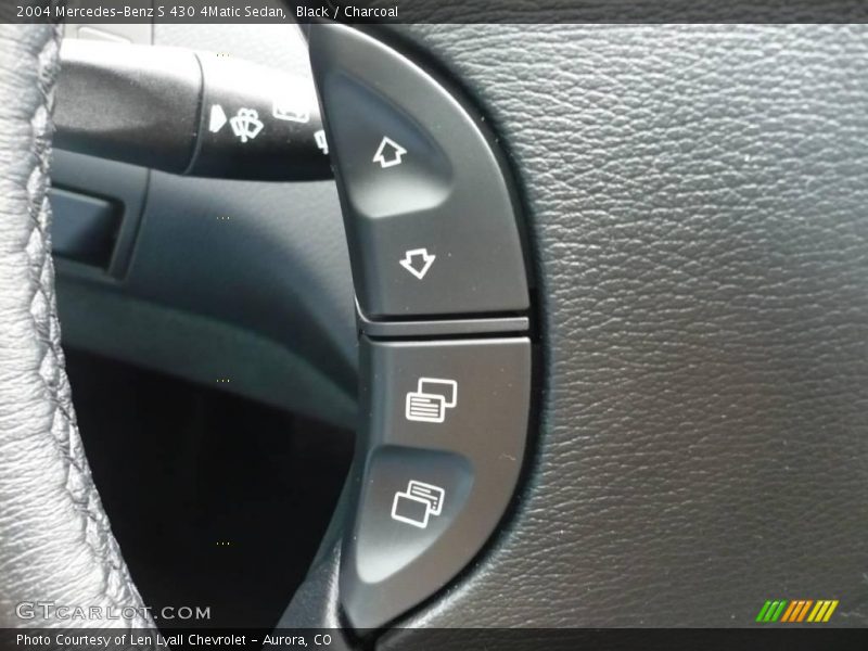 Black / Charcoal 2004 Mercedes-Benz S 430 4Matic Sedan