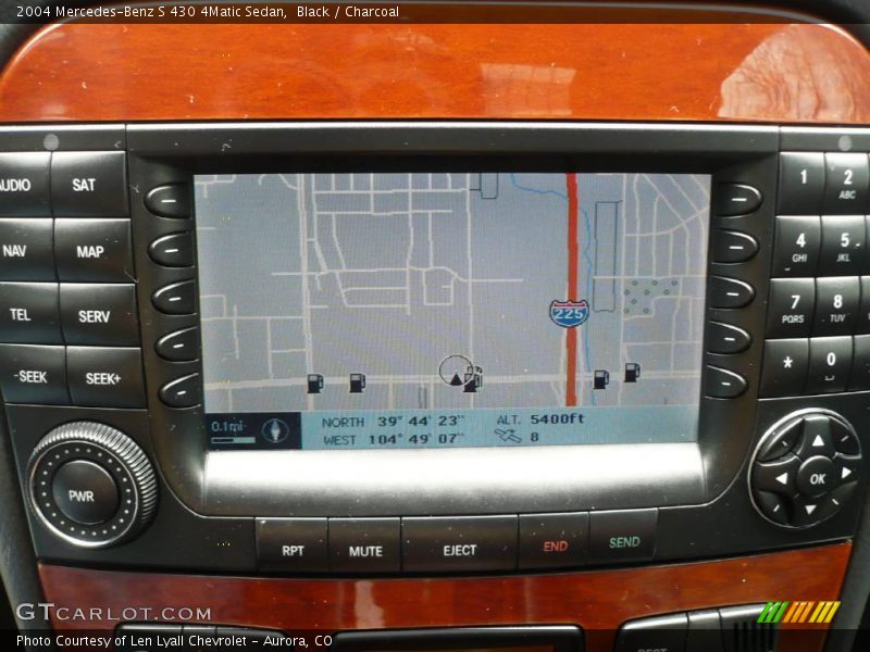 Black / Charcoal 2004 Mercedes-Benz S 430 4Matic Sedan