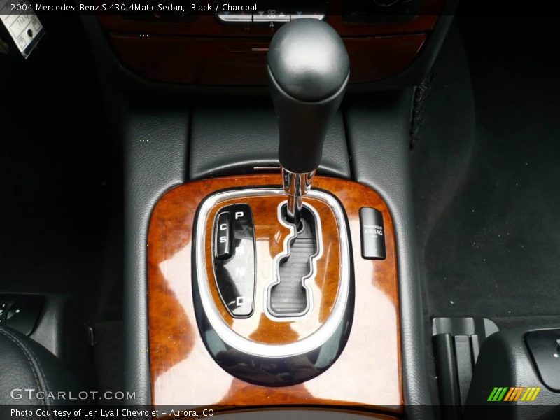 Black / Charcoal 2004 Mercedes-Benz S 430 4Matic Sedan