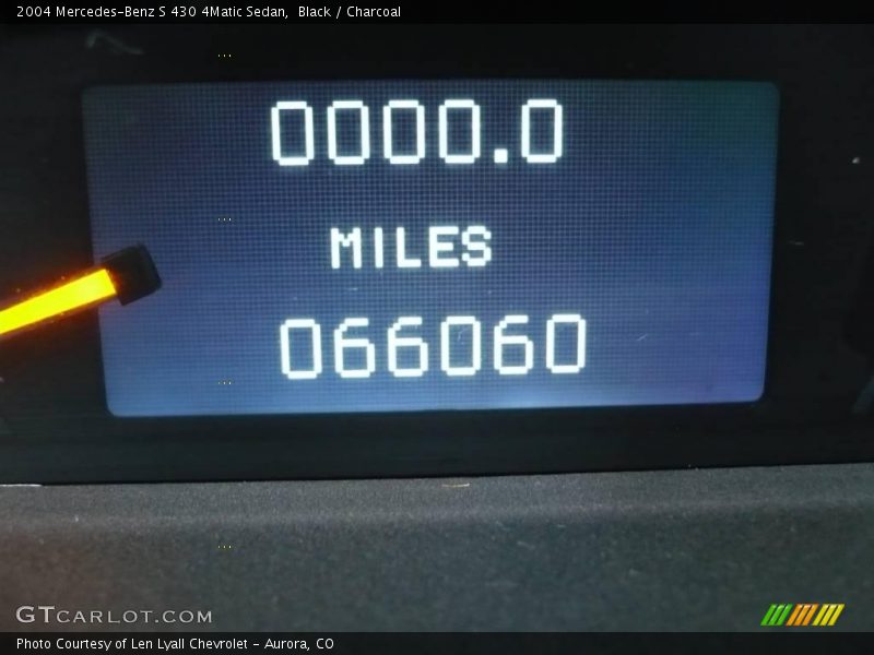 Black / Charcoal 2004 Mercedes-Benz S 430 4Matic Sedan